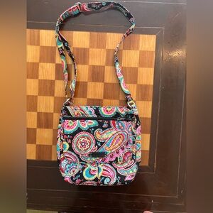 Vera Bradley Colorful Paisley Hipster Crossbody Bag